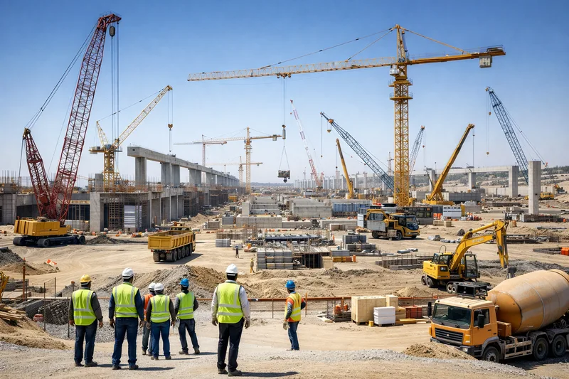 Solar power plant SCADA monitoring station and grid integration infrastructure